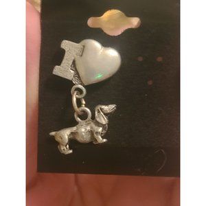 I LOVE MY DASCHUND PIN
